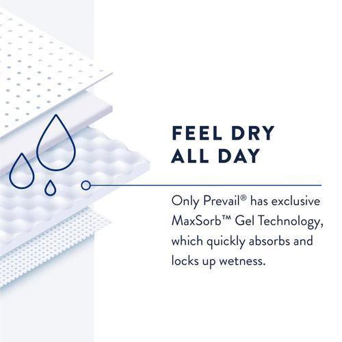 Prevail Daily Pant Liners - Extended Use 13x28
