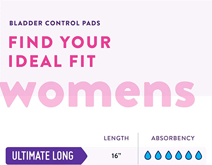 Prevail Ultimate Bladder Control Pads for Women 16 IN