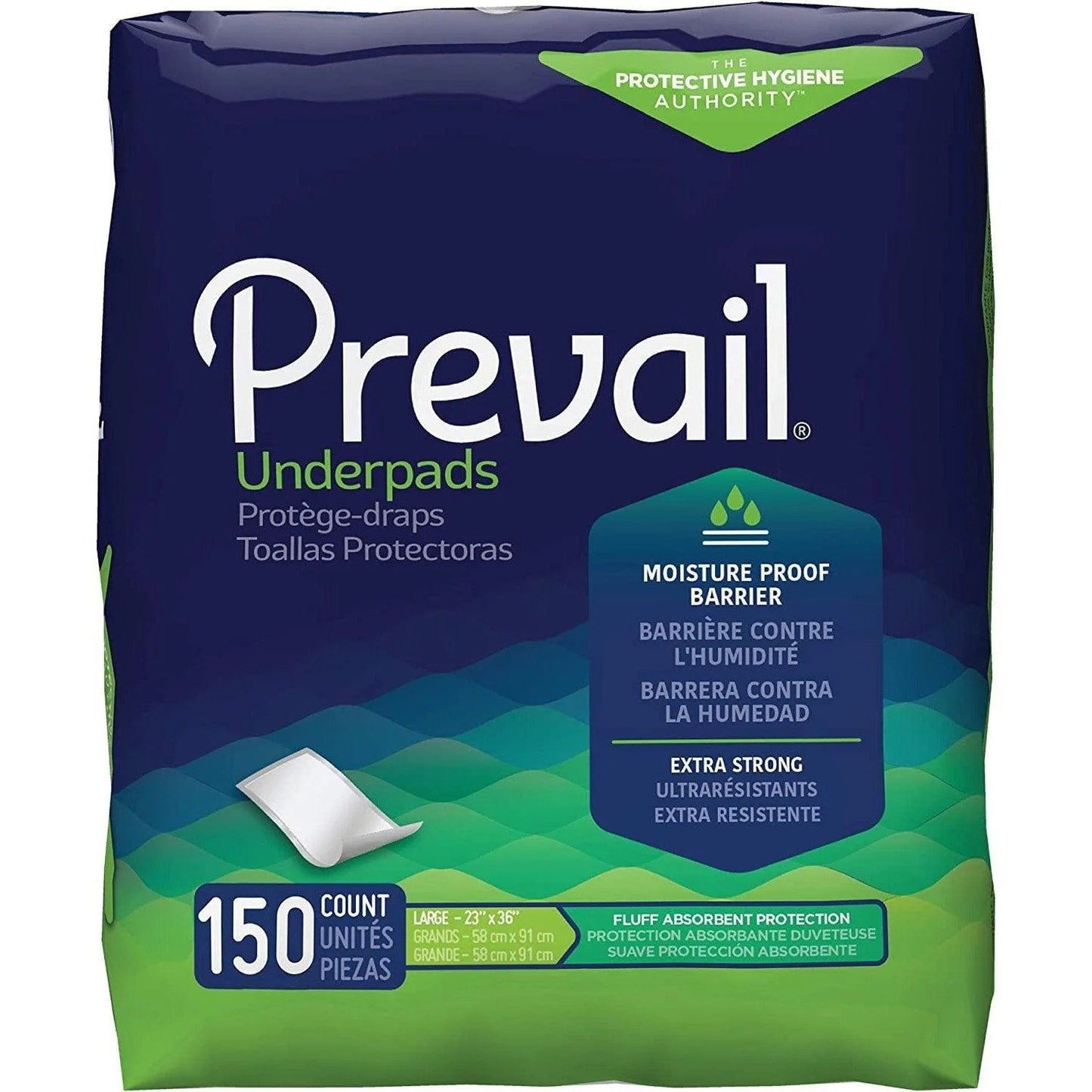 Prevail Fluff Underpads - Printed Bags 23x36 IN