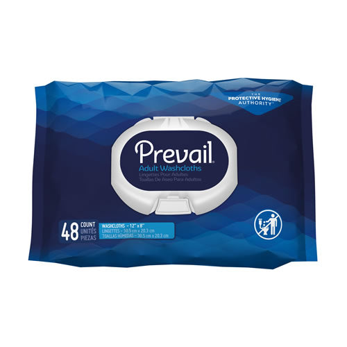 Prevail Hypoallergenic Scented Adult Washcloths