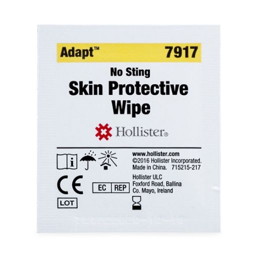 Hollister Skin Gel Protective Dressing Wipes No-Sting 50 CT