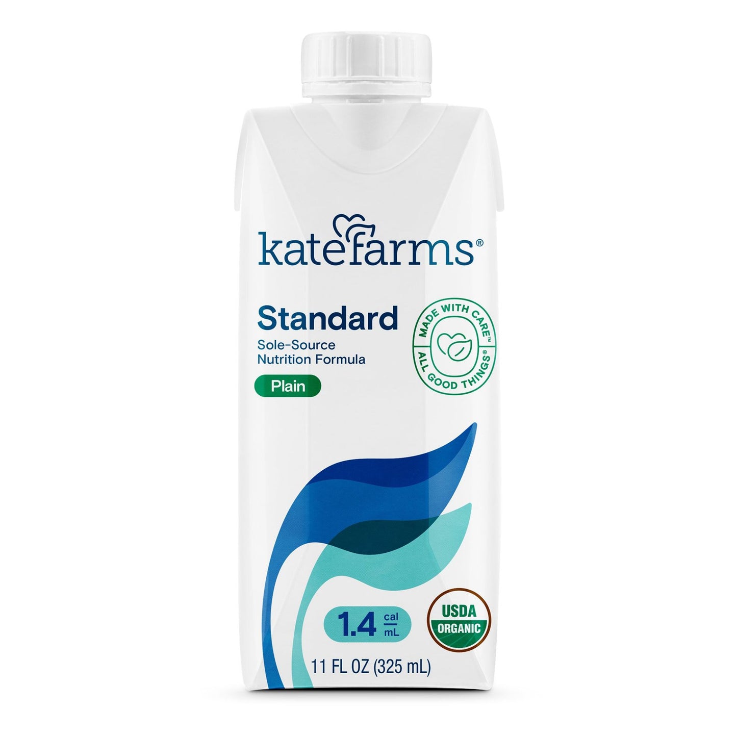 Oral Supplement / Tube Feeding Formula Kate Farms® Standard 1.4 Plain Flavor