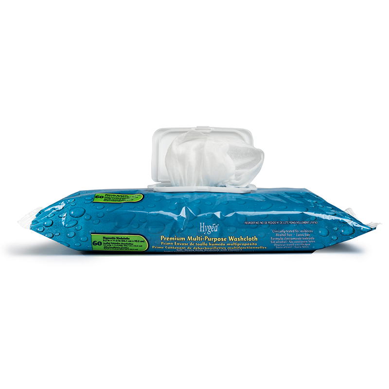 Hygea Multi-Purpose Wipes 9.5 x 11 IN 60 CT