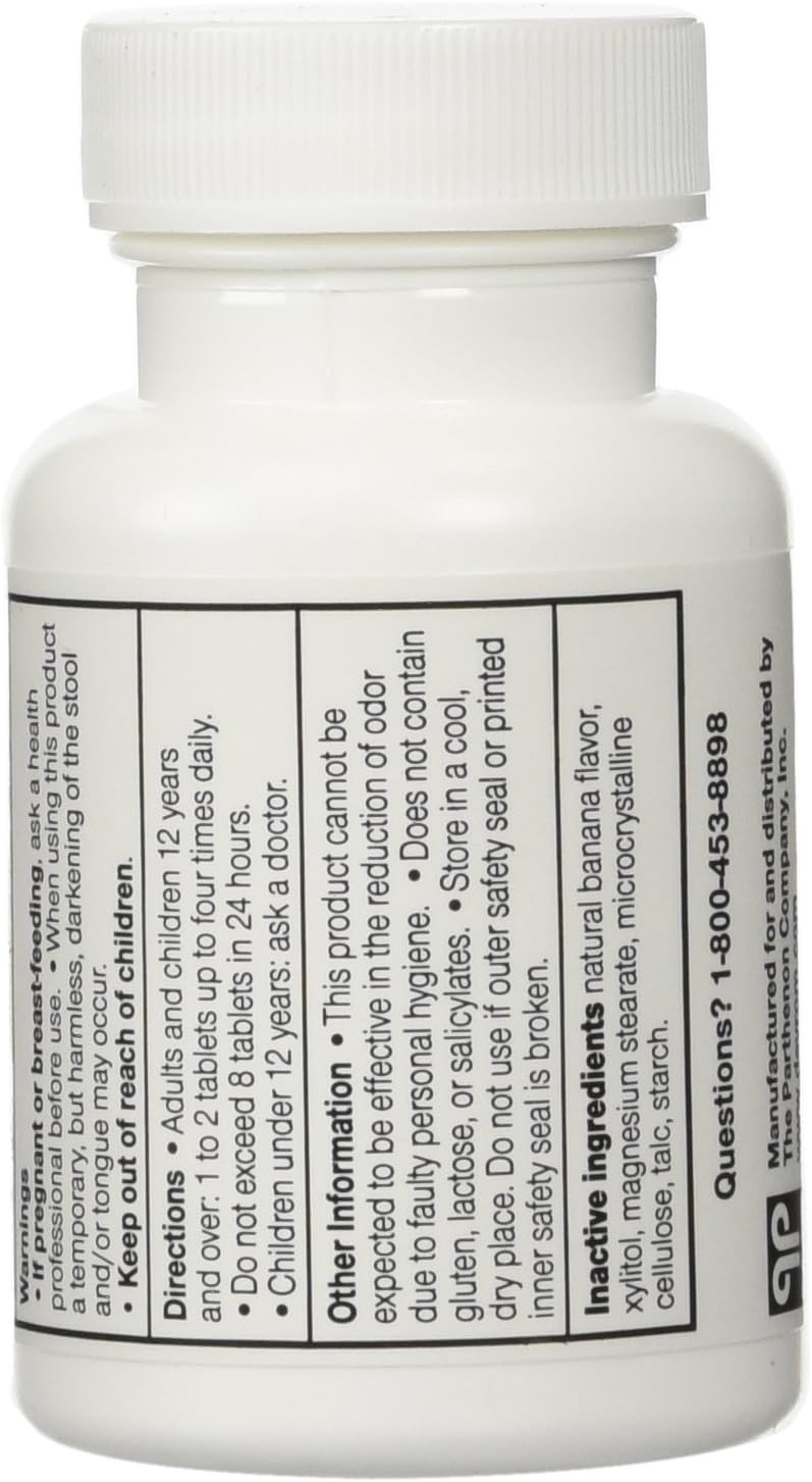 Devrom Deodorant Chewable Tablets 100 CT