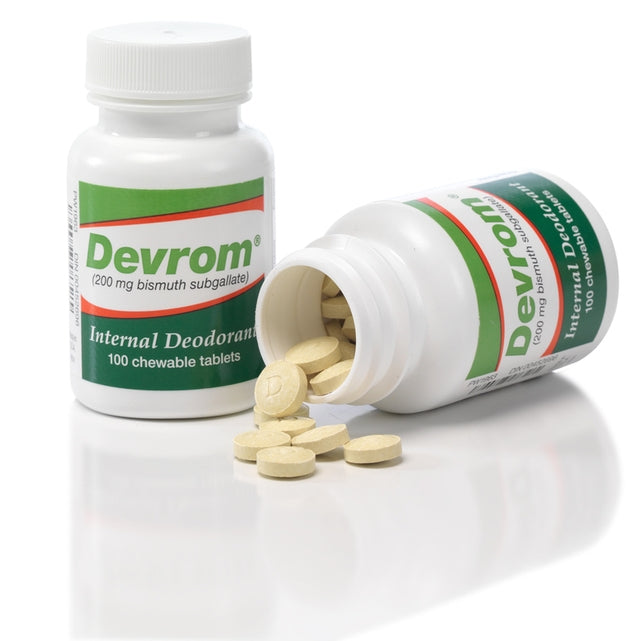 Devrom Deodorant Chewable Tablets 100 CT