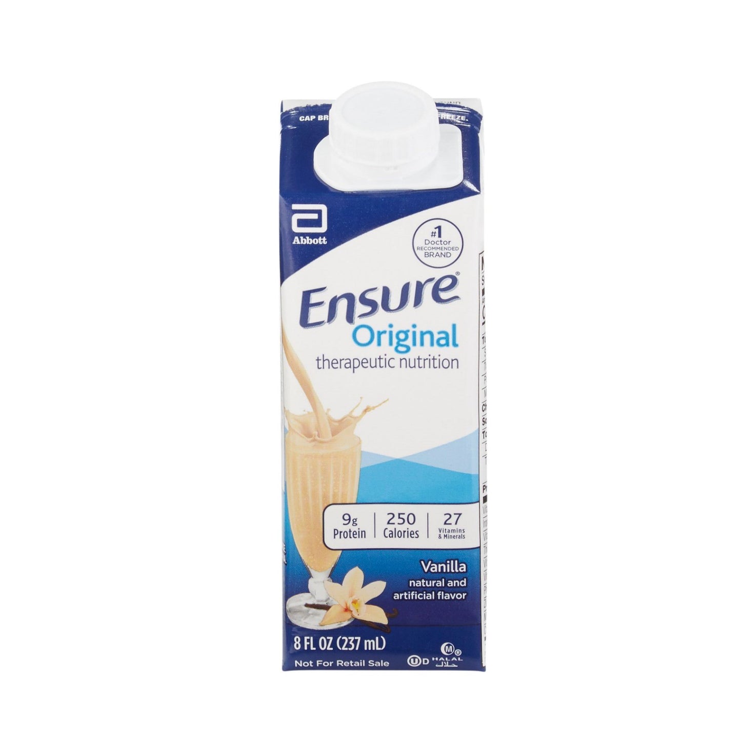 Ensure® Original Therapeutic Nutrition Shake Vanilla 8 oz