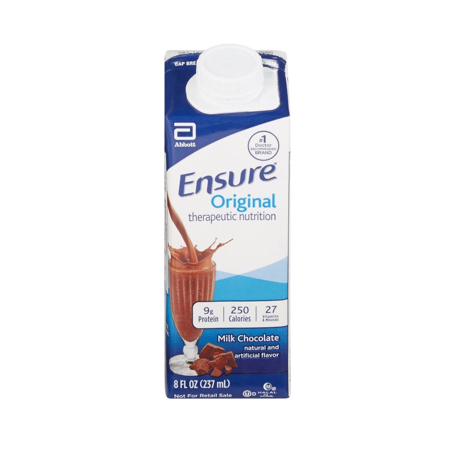 Ensure® Original Therapeutic Nutrition Shake Chocolate 8 oz