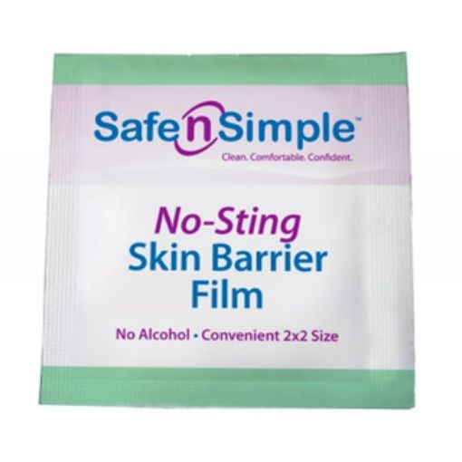 Safe n Simple Sachet Wipes 2x2 IN 25 CT