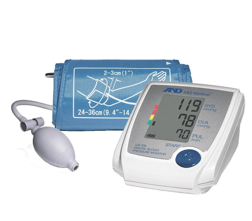 A&D Upper Arm Blood Pressure Monitor - Large Cuff