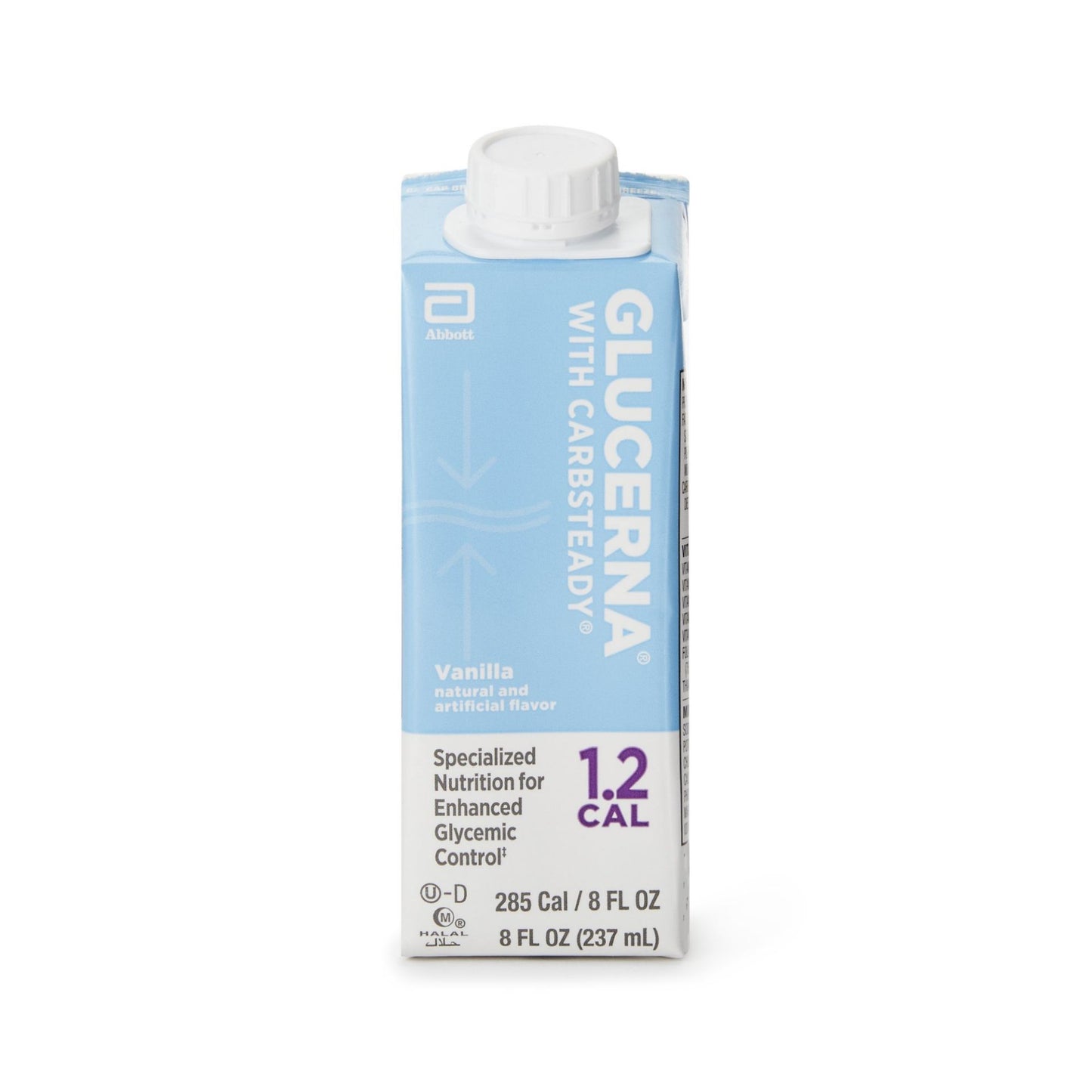 Oral Supplement Glucerna 1.2 Cal Vanilla Flavor Ready to Use 8 oz. Carton