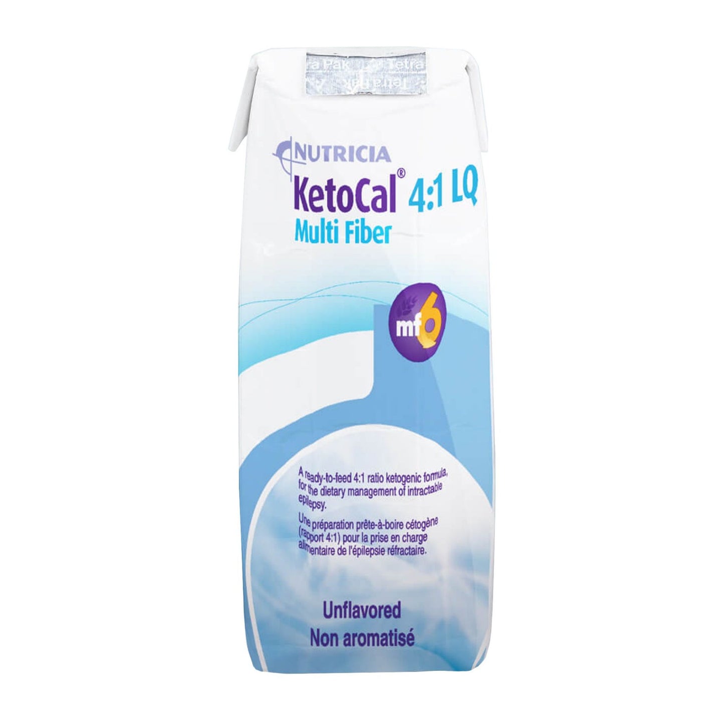 Oral Supplement / Tube Feeding Formula KetoCal 4:1 Unflavored Ready to Use 8 oz. Carton