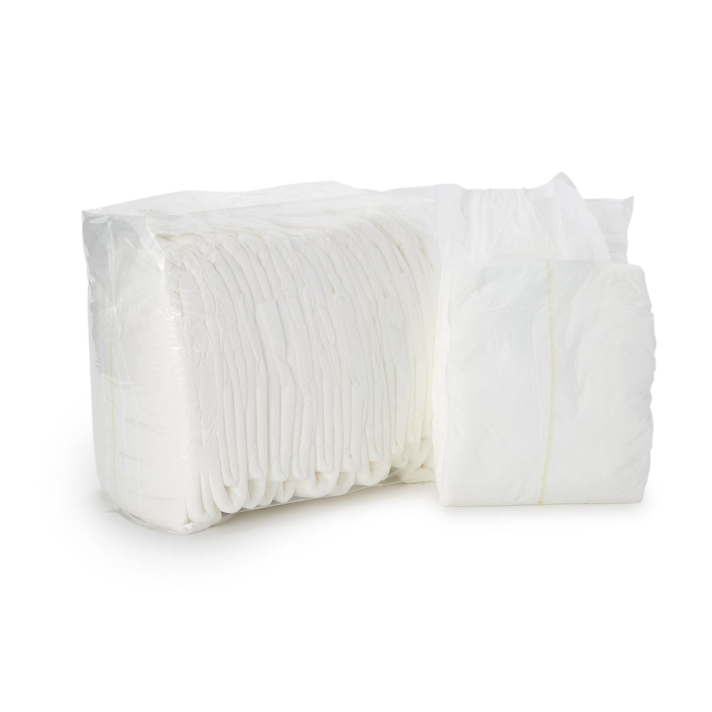 Unisex Adult Incontinence Brief Wings Plus Large Disposable Heavy Absorbency