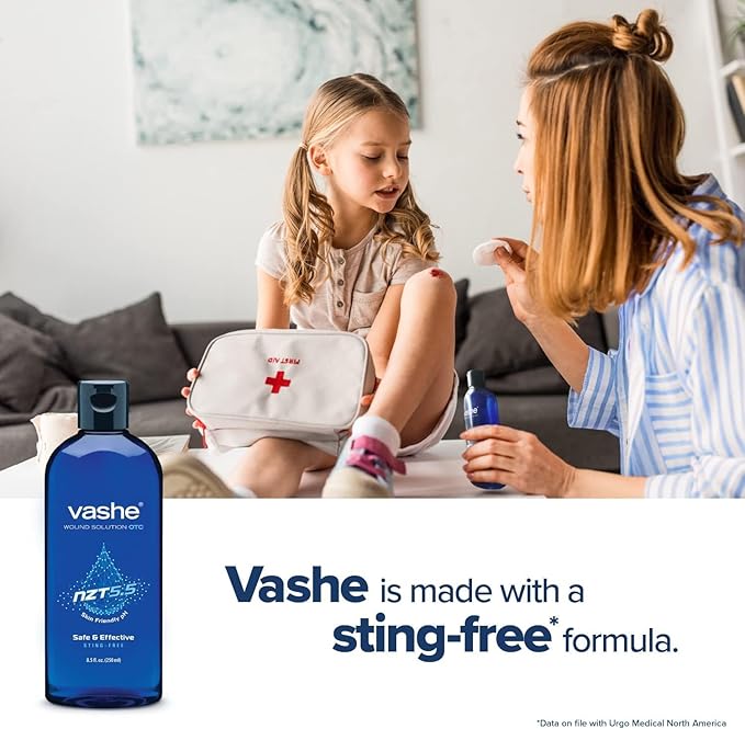 Vashe Wound Cleanser 8.5 oz. Flip Top Bottle NonSterile Antimicrobial