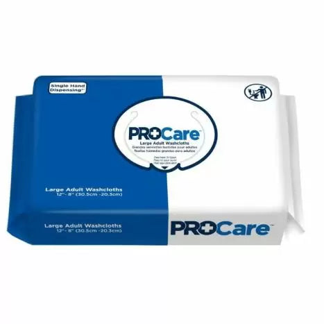 Procare Adult Washcloths