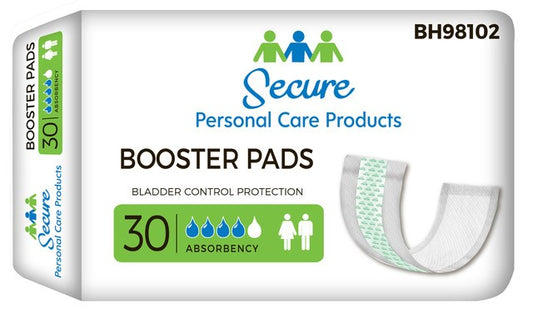 Secure Duo Booster Pads 4 X 12 1/2 IN