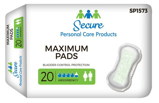 Secure Maximum Pads 6.25x13.75 IN