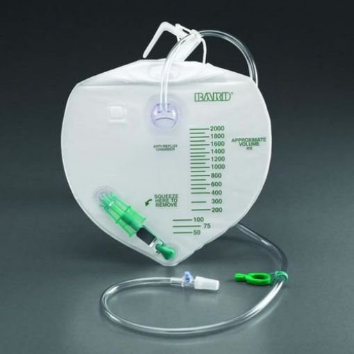Bard Urine Drainage Bag with Anti-Reflux Chamber