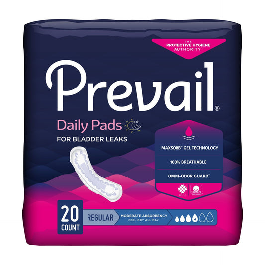 Prevail Moderate Bladder Control Pads - Women