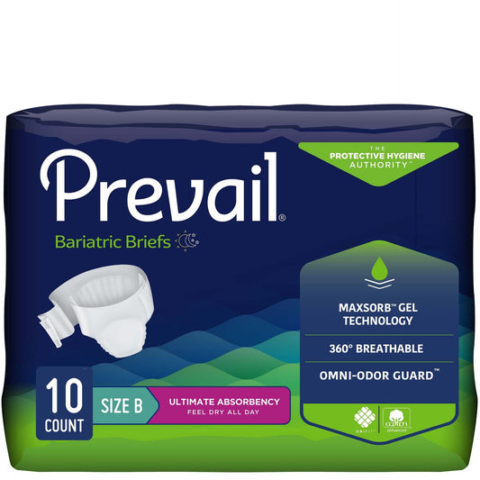 Prevail Plus Size Adult Bariatric Diapers