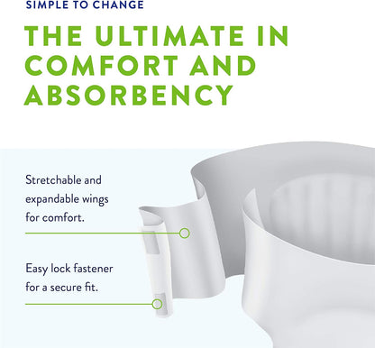Prevail Plus Size Adult Bariatric Diapers