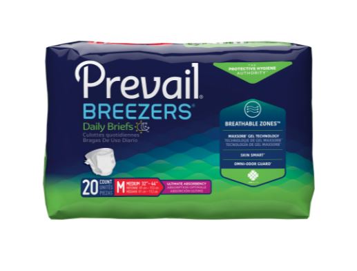 Prevail Breezers Ultimate Absorbency Adult Briefs