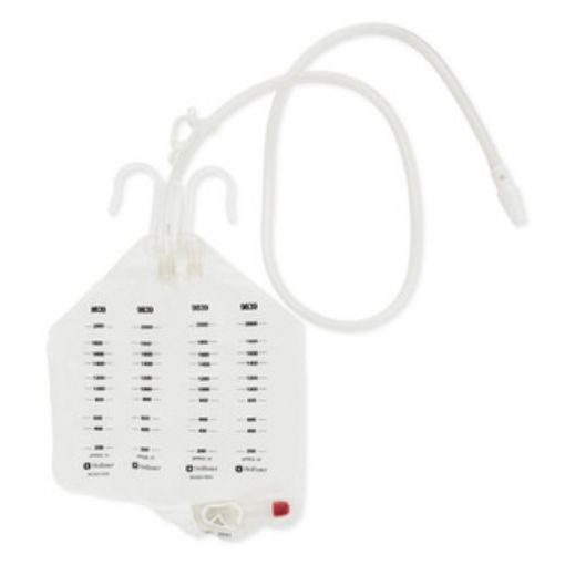 Hollister Bedside Urinary Drainage Bag 2000mL w/Tubing
