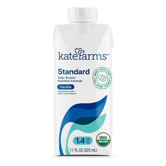 Oral Supplement / Tube Feeding Formula Kate Farms® Standard 1.4 Vanilla Flavor