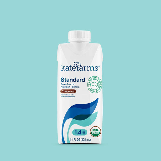 Oral Supplement / Tube Feeding Formula, Kate Farms Standard 1.4 Chocolate