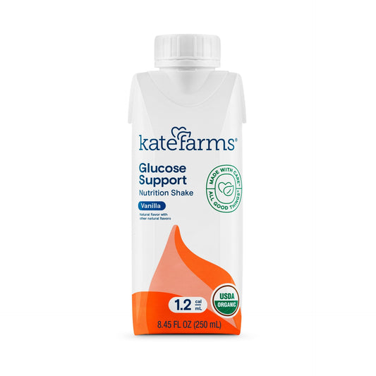 Oral Supplement Kate Farms® Glucose Support 1.2 Vanilla Flavor