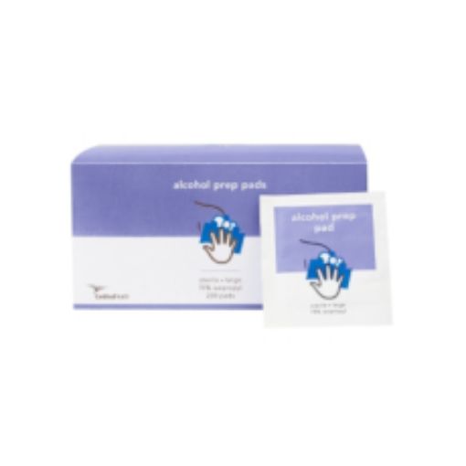 ALCOHOL PREP WIPES (LARGE)