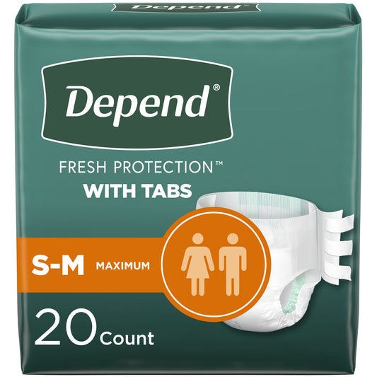 Depend Protection With Tabs Briefs