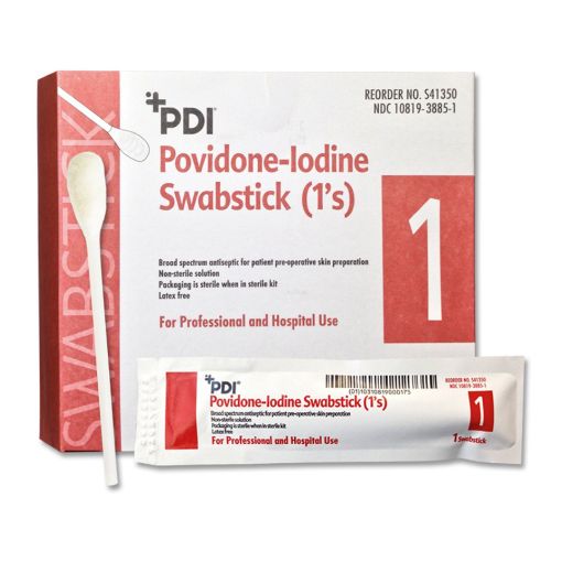 PDI PVP Iodine Prep Swabsticks
