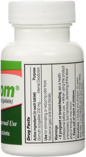 Devrom Deodorant Chewable Tablets 3301 100 CT