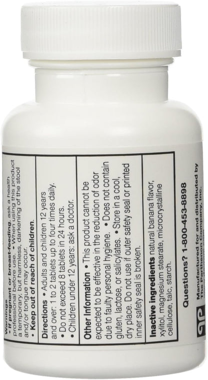 Devrom Deodorant Chewable Tablets 100 CT