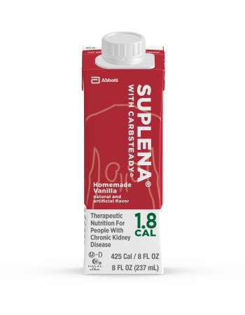 Oral Supplement Suplena® Vanilla Flavor Ready to Use 8 oz. Carton