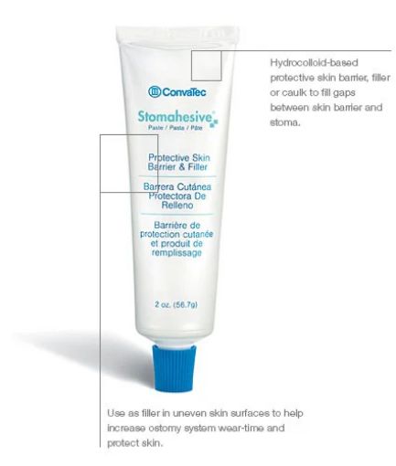 ConvaTec Stomahesive Paste - Protective Skin Barrier, 2 oz tube