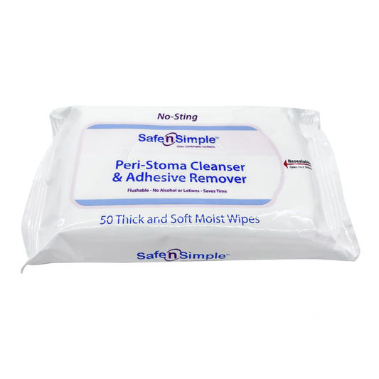 Safe n Simple Stoma Wipes / Adhesive Remover
