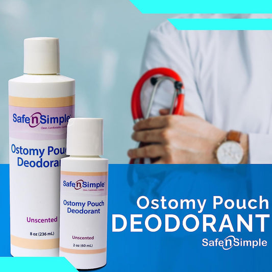 Safe n Simple Ostomy Pouch Deodorant 8 OZ