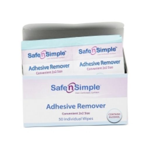 Safe n Simple No-Sting Wipes SNS00807 5x7 IN 25 CT
