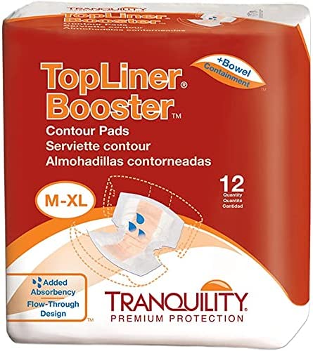 Tranquility Top Liner Booster Contour Pads Large