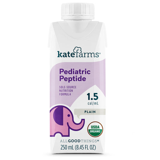 Pediatric Oral Supplement Kate Farms® Pediatric Peptide 1.5 Plain
