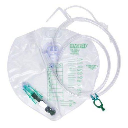 Urinary Drainage Bag Anti-Reflux Valve