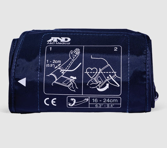 A&D Reusable Blood Pressure Cuff A&D Medial 16-24 cm Arm Nylon Cuff Small Cuff