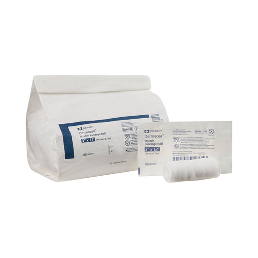 Kendall Dermacea Stretch Bandage Roll 2 IN X 12 FT