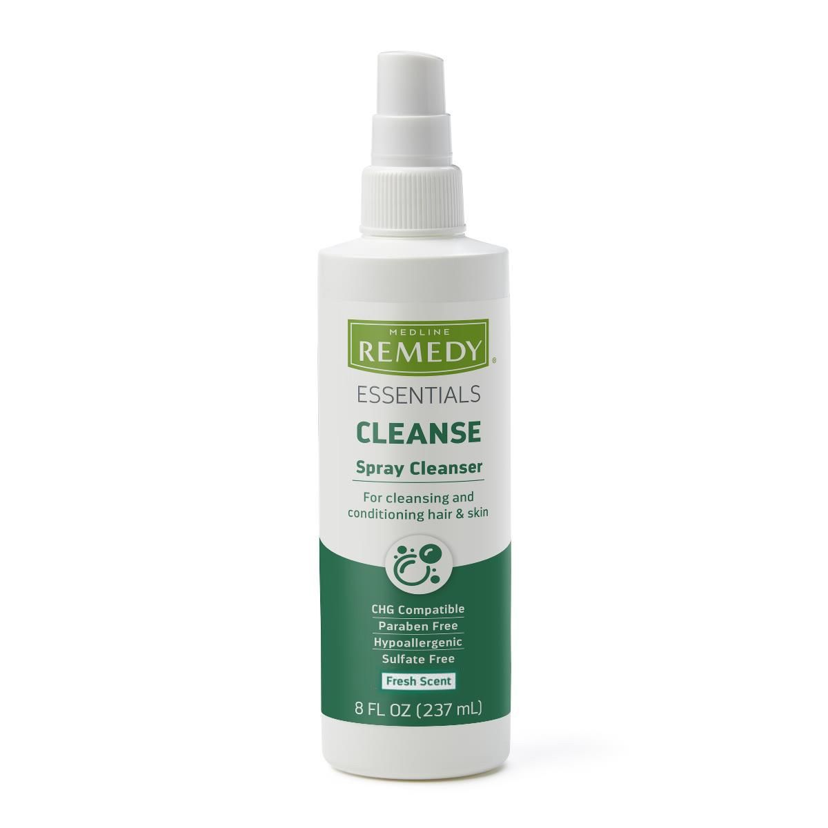 Medline Remedy Essentials No-Rinse Total Body Cleanser 8 OZ