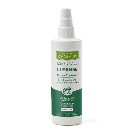 Medline Remedy Essentials No-Rinse Total Body Cleanser 8 OZ