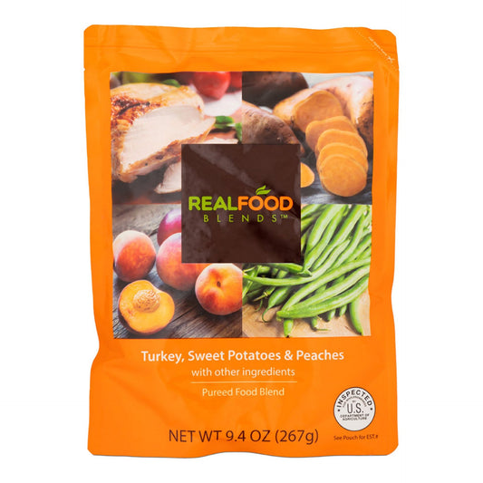 Tube Feeding Formula Real Food Blends 9.4 oz. Turkey