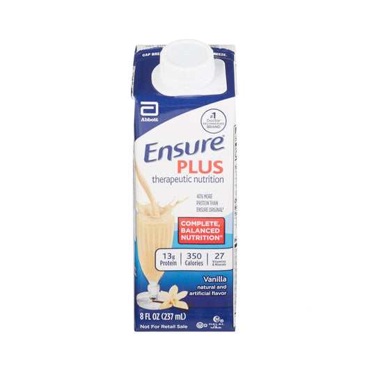 Ensure Plus Therapeutic Vanilla Reclosable Carton