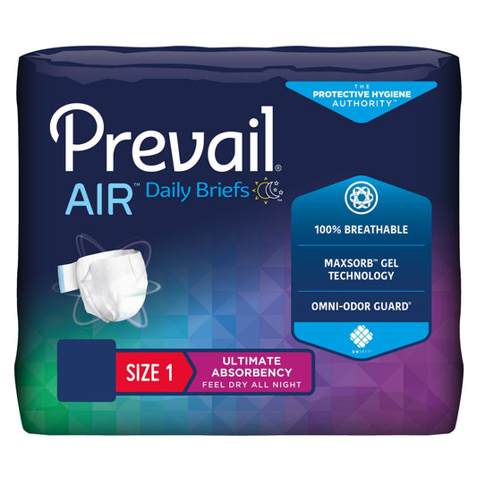 Prevail PVBNG-012CA Air Plus Unisex Brief Medium 26-48 in