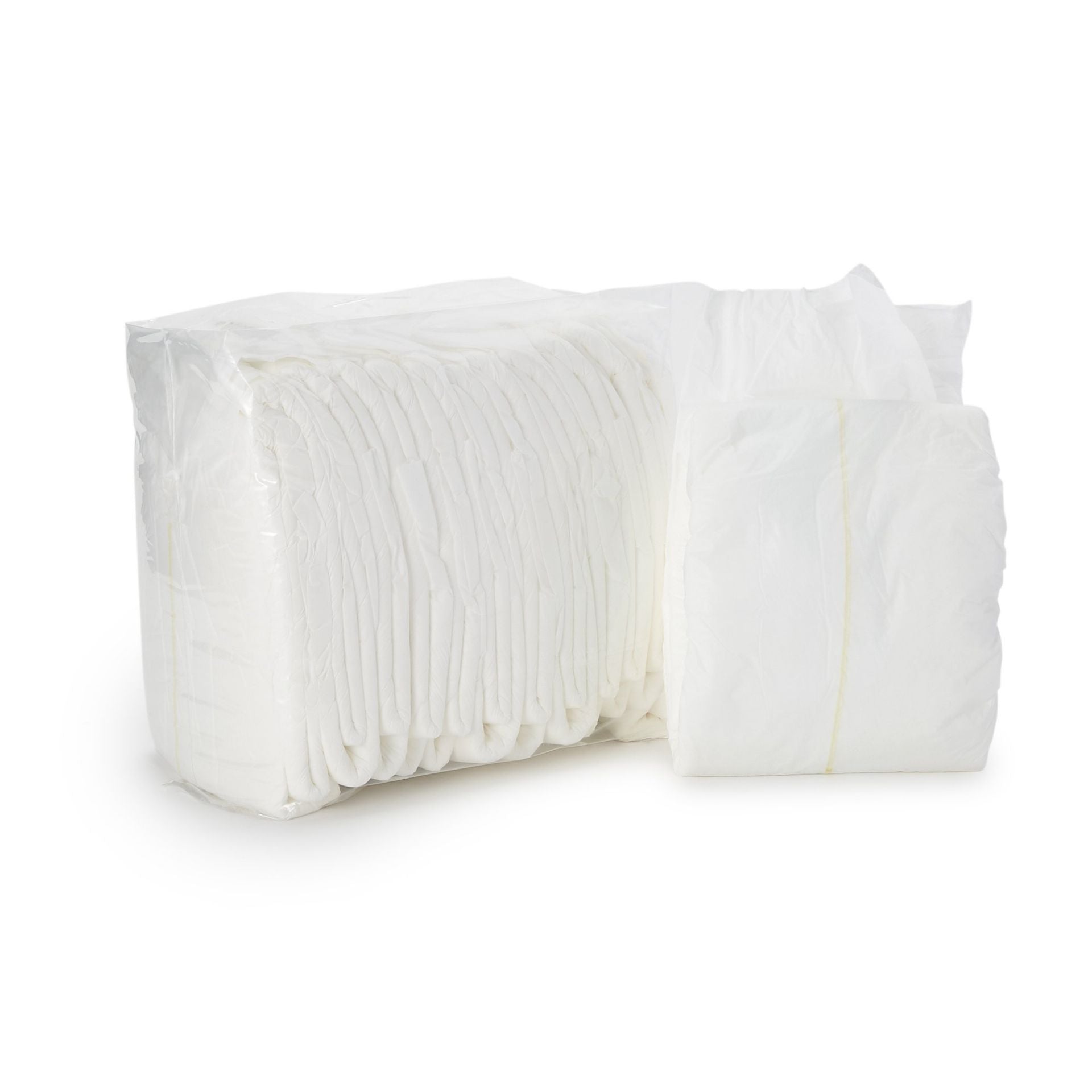 Unisex Adult Incontinence Brief Wings Plus Large Disposable Heavy Absorbency